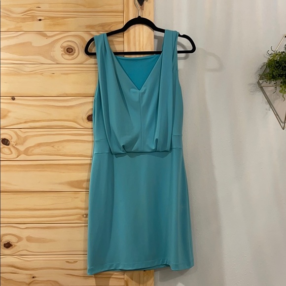 Ann Taylor ice blue dress - Picture 3 of 5